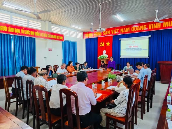 Hội nghị lấy ý kiến dự thảo Đề án sắp xếp, tinh gọn các Hội quần chúng