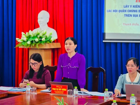 Hội nghị lấy ý kiến dự thảo Đề án sắp xếp, tinh gọn các Hội quần chúng